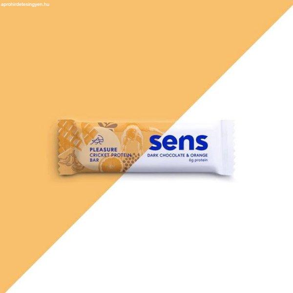 Sens Cricket Protein Bar étcsokoládé és narancs 40g