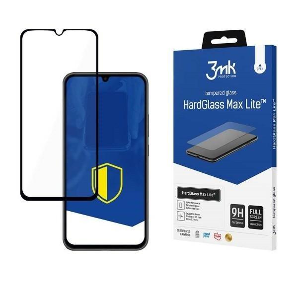 3MK HardGlass Max Lite Samsung Galaxy A34 5G A346 fekete teljes képernyős
üvegfólia Lite