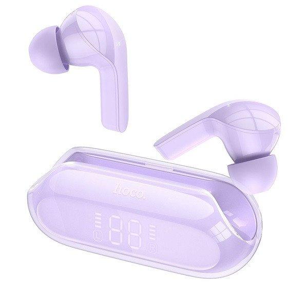 Hoco EW39 TWS Bright True bluetooth headset, lila