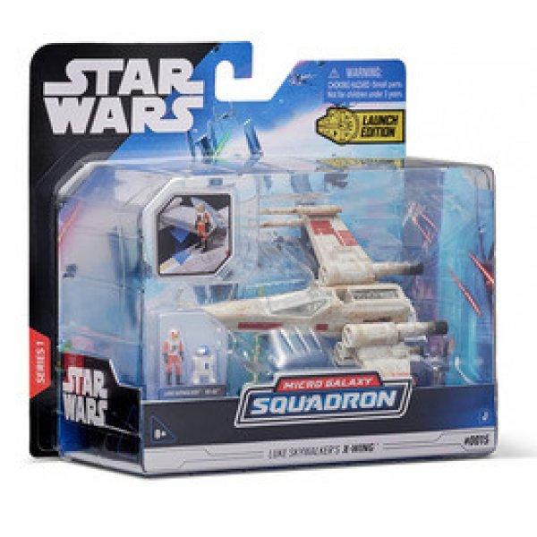 Star Wars X-Wing Luke Skywalker és R2-D2 járművel 13 cm