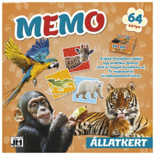Memória fejlesztő könyv - Állatkert