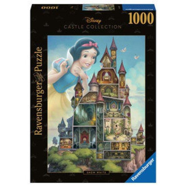 Ravensburger Puzzle 1000 db - Disney kastély Hófehérke