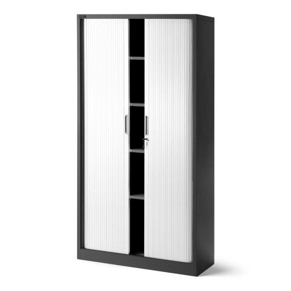 JAN NOWAK DAMIAN Fém szekrény harmonika ajtókkal, 900x1850x450, model
antracit-fehér
