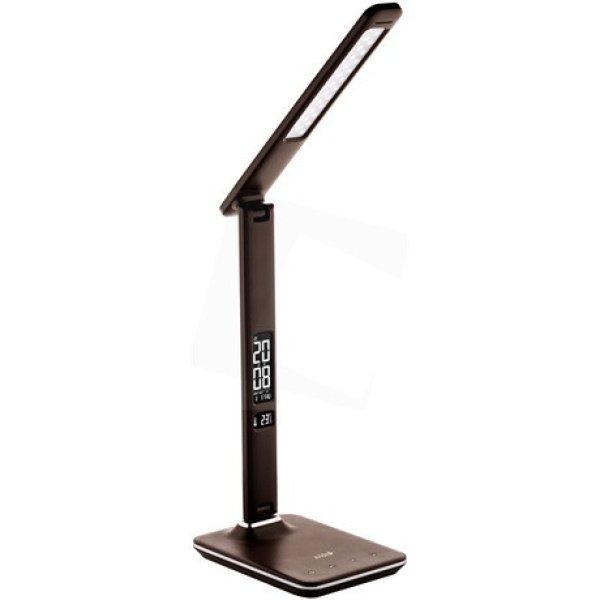 Avide ABLDL-OLC-6W-BR asztali lámpa led irodai bőrhatású naptár barna 6w