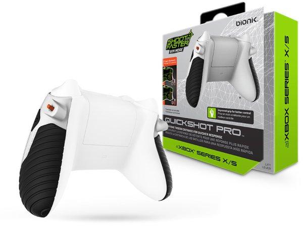 Bionik BNK-9074 Quickshot Pro Xbox Series Fekete n Fehér Kontroller Ravasz
Kiegészítőcsomag