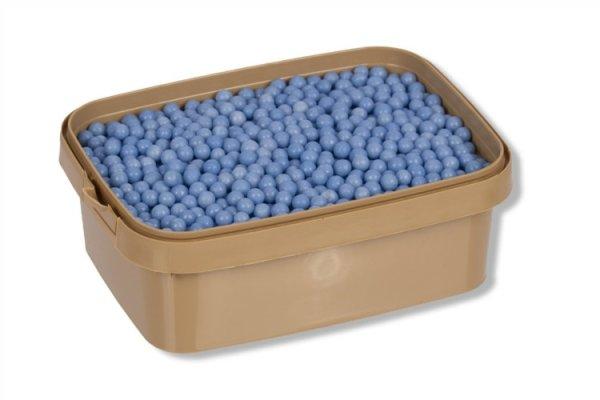 Gyöngyház kék cukorgyöngy roppanós 20 dkg 4 mm