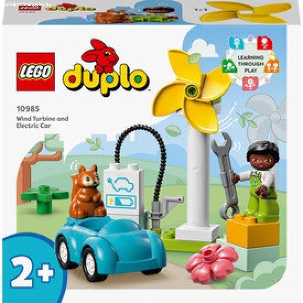 LEGO DUPLO Town 10985 Szélturbina és elektromos autó