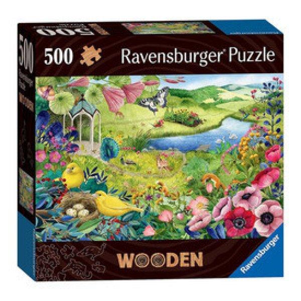 Ravensburger Puzzle 500 db - Vadregényes kert