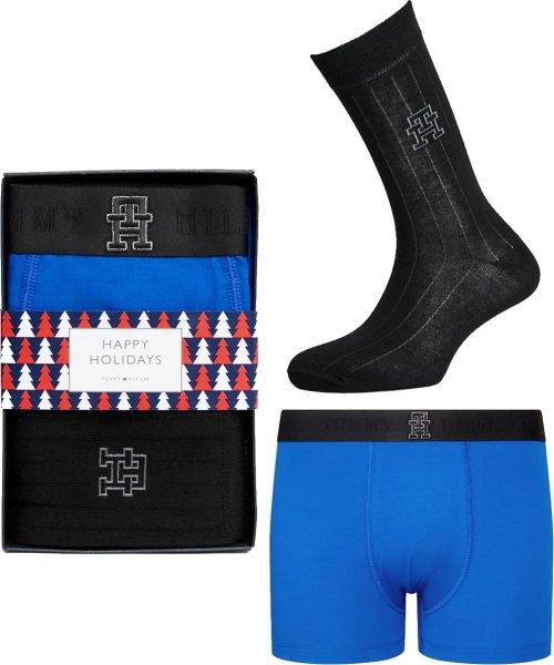 Tommy Hilfiger Férfi ajándékkészlet - boxeralsó és
zokni UM0UM03040-0WY XL