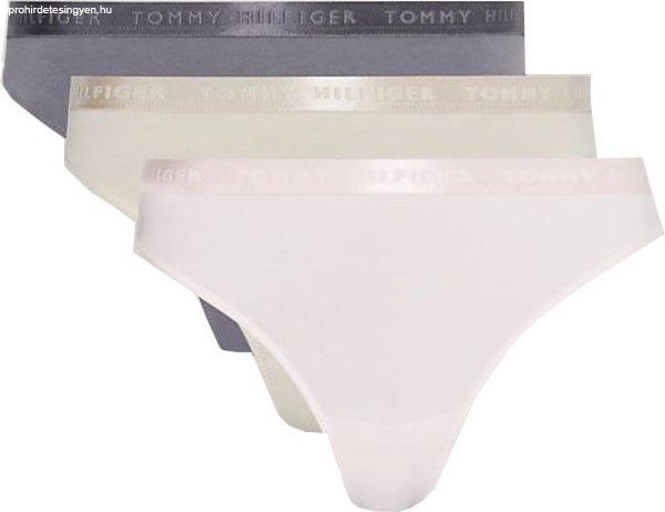 Tommy Hilfiger 3 PACK - női tanga PLUS SIZE UW0UW04480-0R4-plus-sze XL