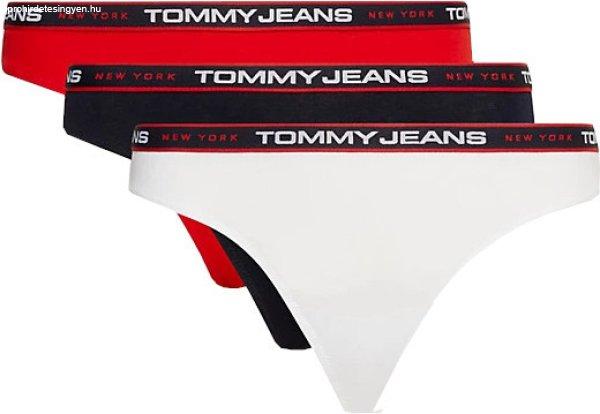 Tommy Hilfiger 3 PACK - női tanga UW0UW04709-0WE XL