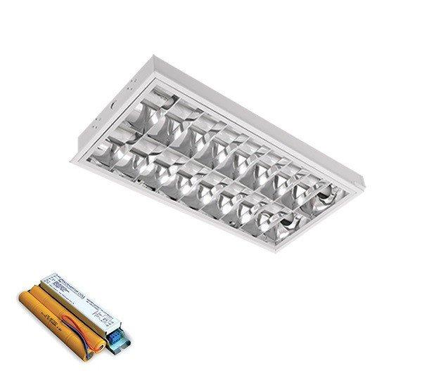 STELLAR LENA-V LED FÉNYCSŐVEL ÉS VÉSZVILÁGÍTÁSSAL 2x9W 4000K