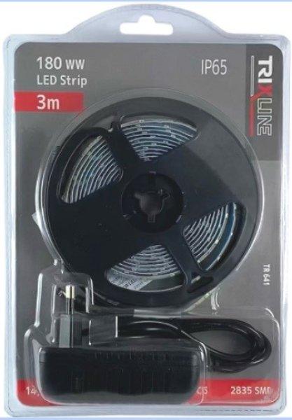 TRIXLINE 180 WW (meleg fehér) LED szalag 2835 SMD 3 méter szett
(öntapadós)TR641