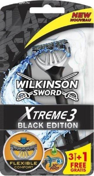 Wilkinson XTREME3 Black 3+1 db-os eldobható borotva