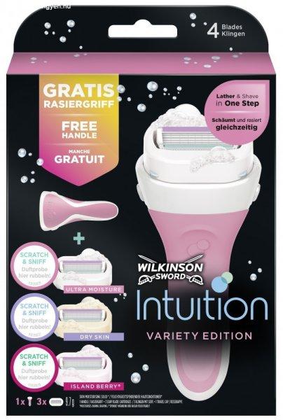 Wilkinson Intuition női borotva készülék + 3 betét