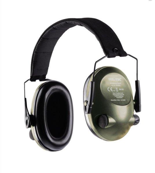 OD ACTIV EAR PROTECTION - MIL-TEC aktív fülvédő, oliva