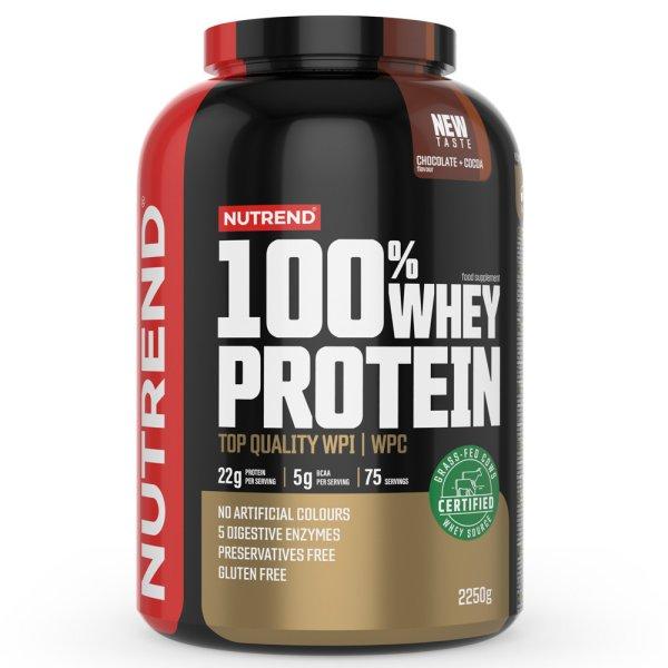 NUTREND 100% Whey Protein 2250g Banana+Strawberry