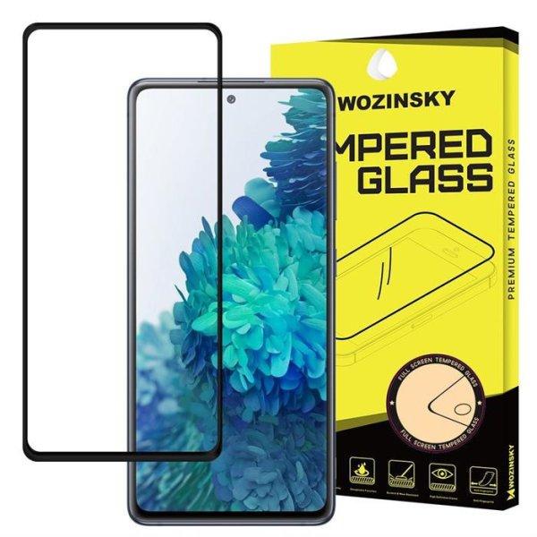 Wozinsky Super Tough Full Glue edzett üveg Samsung Galaxy A52s 5G / A52 5G /
A52 4G Fekete kerettel