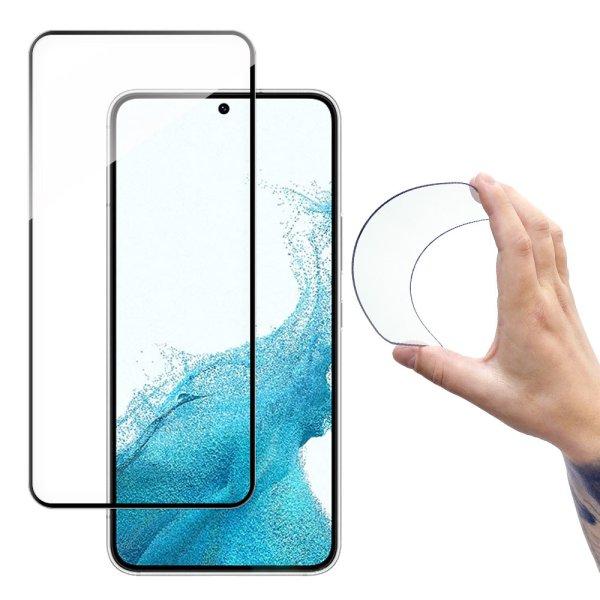 Wozinsky Teljes képernyős Flexi Nano üvegfilm edzett üveg, tok Samsung
Galaxy S22 + (S22 Plus) átlátszó