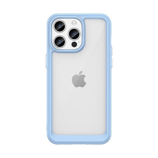Outer Space keménytok iPhone 15 Pro - kék