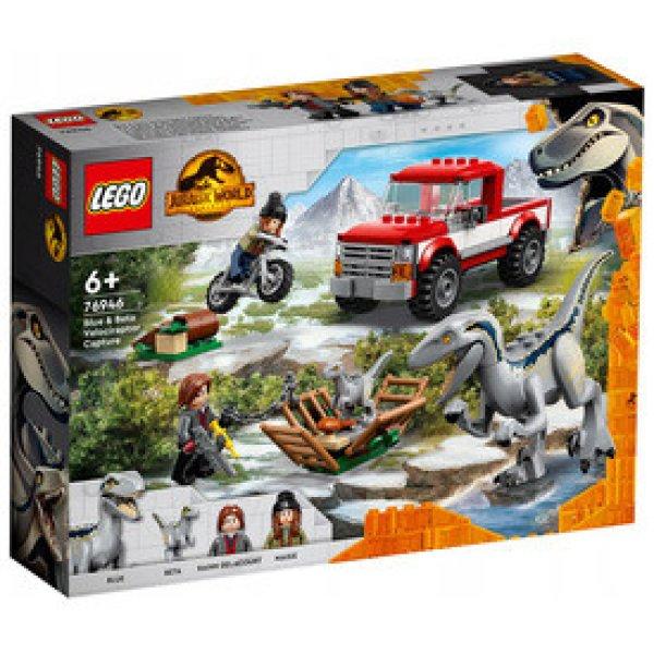 LEGO Jurassic World 76946 Kék és Béta velociraptorok elfogása
