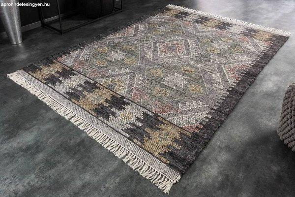 Design szőnyeg Pahana 230 x 160 cm sokszínű szürke - gyapjú