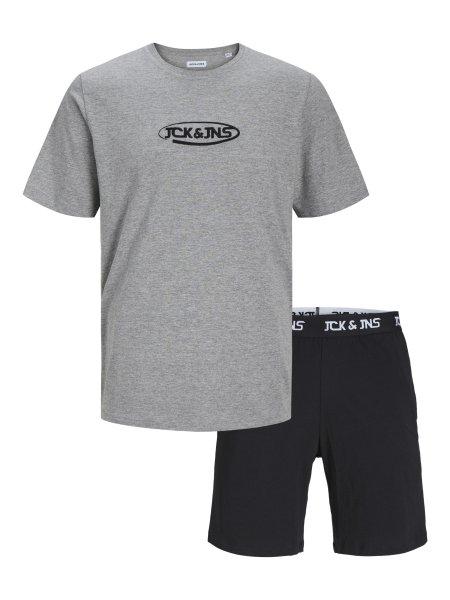 Jack&Jones Férfi szett - póló és rövidnadrág
JACOLIVER Standard Fit 12257169 Light Grey Melange L