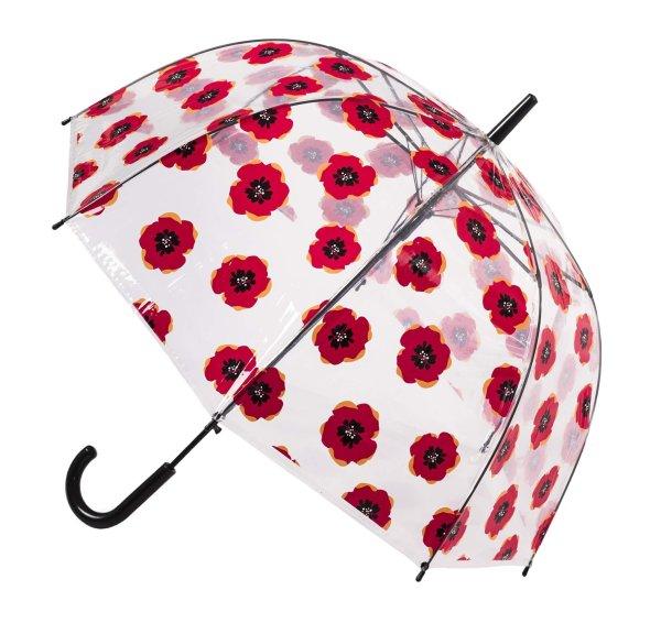 Blooming Brollies Női átlátszó botesernyő POESPOP