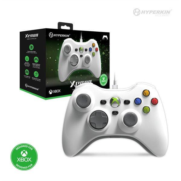 HYPERKIN Xenon Xbox Series|One/Windows 11|10 Xbox liszenszelt Vezetékes
kontroller, Fehér
