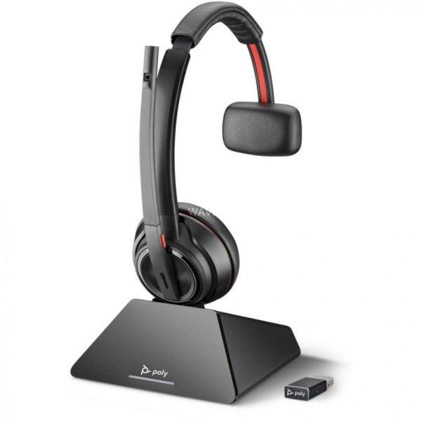 Poly Plantronics Savi 8210-M UC USB-A DECT Headset Black