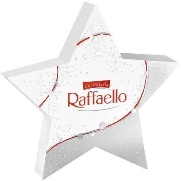 Raffaello csokoládé csillag formájú dobozban 140g