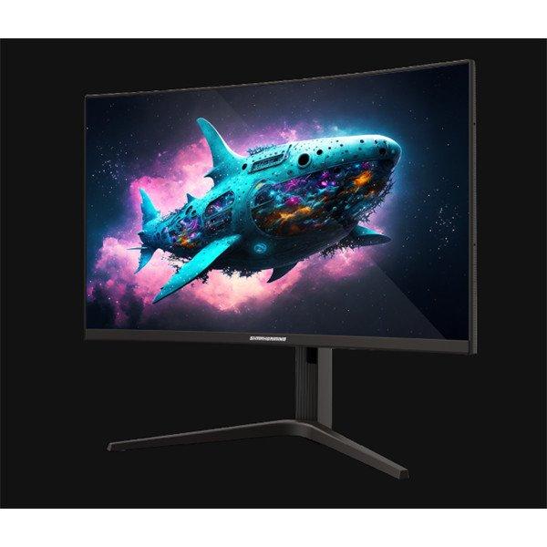 SHARK GAMING Monitor 27" - SG27-FHD240C (VA, FHD, 240Hz, 300cd/m2, 1ms,
2xHDMI, 2xDP, Ívelt)