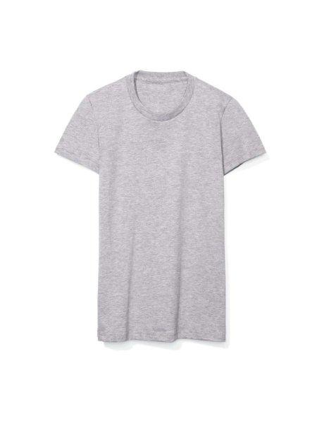 AA2102 Női rövid ujjú póló American Apparel, Heather Grey-XL