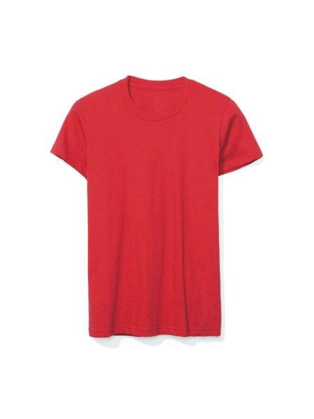 AA2102 Női rövid ujjú póló American Apparel, Red-L