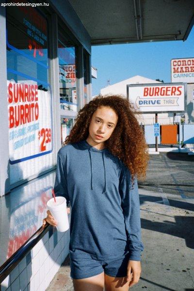 AARSATR436 unisexhosszú ujjú kapucnis póló American Apparel, Athletic
Blue-XL