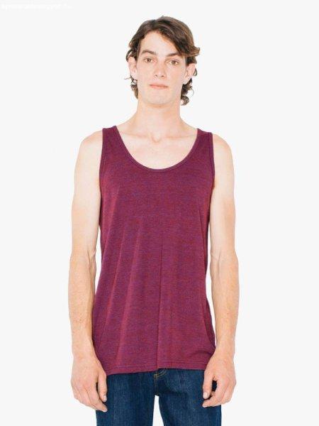 AATR408 unisex tri-blend ujjatlan póló-trikó American Apparel,
Tri-Cranberry-S