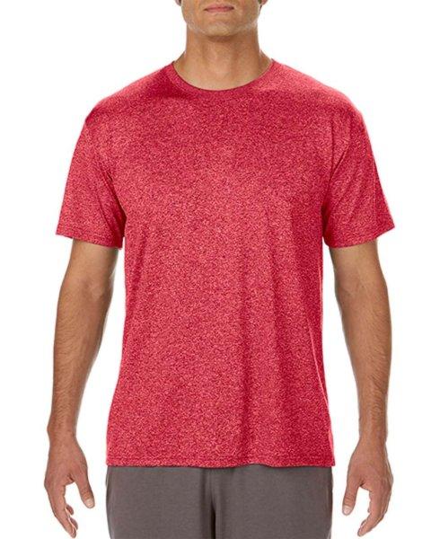 Rövid ujjú Actíve Fit férfi sport póló, Gildan GI46000, Heather Sport
Scarlet Red-2XL