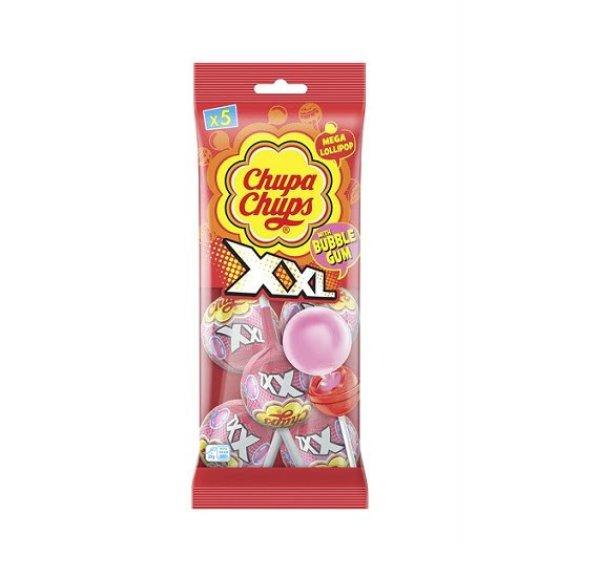 Chupa Chups Strawberry XXL Lollipop epres nyalóka csomag 174g