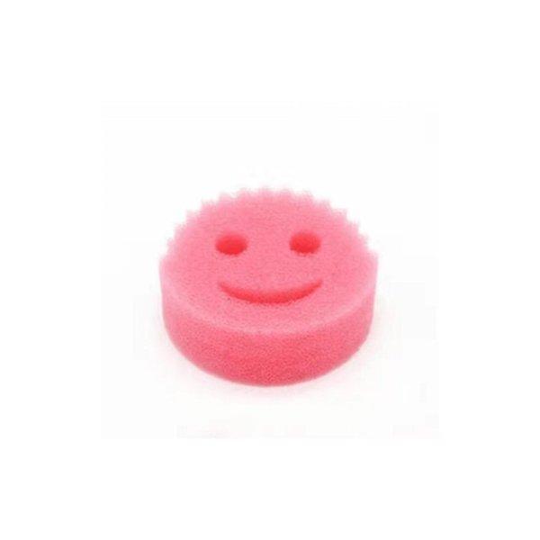Smiley mosogatószivacs - Rózsaszín