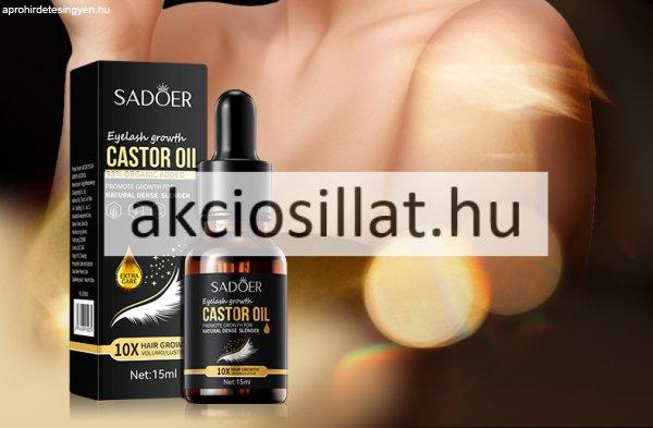 Sadoer Castor Oil Eyelash Growth szempillahosszabbító szérum 15ml