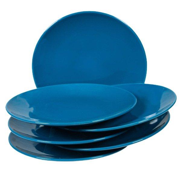 6 darabos Cesiro szett, kék , 20 cm-es desszert tányér