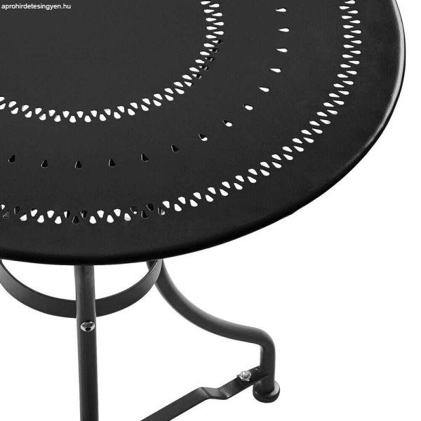 CENTURY bisztróasztal fekete, Ø 58 cm