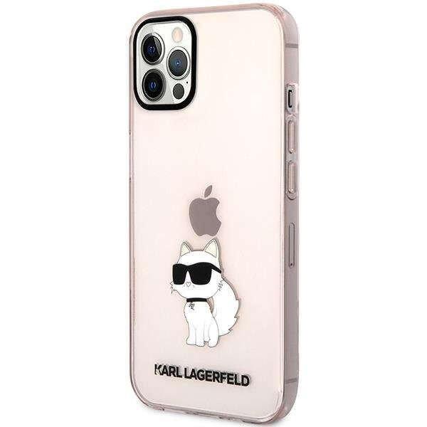 Apple iPhone 12 / 12 Pro Karl Lagerfeld Ikonik Choupette tok - KLHCP12MHNCHTCP,
Rózsaszín