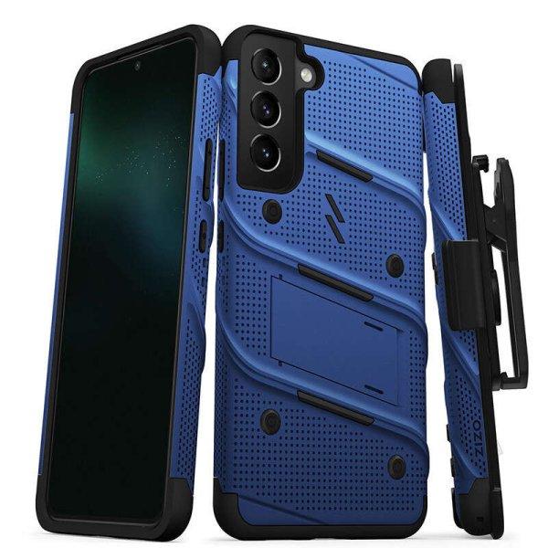ZIZO BOLT Bundle Samsung Galaxy S22+ Case - kék & fekete telefontok