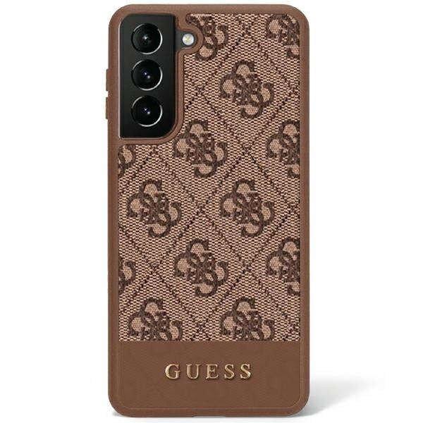 Guess GUHCS23LG4GLBR Samsung Galaxy S23 Ultra brown hardcase 4G Stripe
Collection telefontok