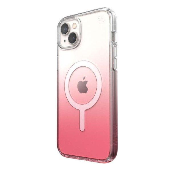 Speck Presidio Perfect-Clear Ombre MagSafe MICROBAN Apple iPhone 14 Plus (Clear
/ Vintage Rose Fade) telefontok