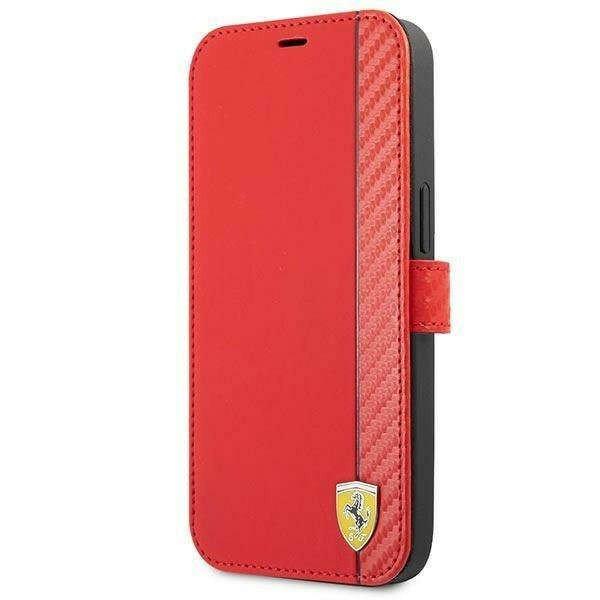 Ferrari FESAXFLBKP13SRE iPhone 13 mini piros/red book On Track Carbon Stripe
telefontok