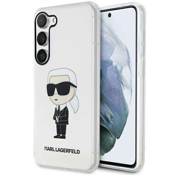 Karl Lagerfeld KLHCS23MHNIKTCT Samsung Galaxy S23+ S916 átlátszó keménytok
ikonikus Karl Lagerfeld