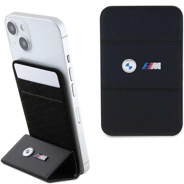 BMW tok pénztárca és kártyatartó, állvány BMWCSMMPGK fekete MagSafe M
Edition Collection