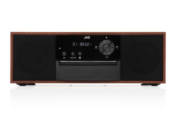 JVC RD-E761 16W, 2.0, FM-rádió, Bluetooth, CD-R/CD-RW, LCD Kijelzős, Retro,
Fekete-Barna, HiFi CD lejátszó